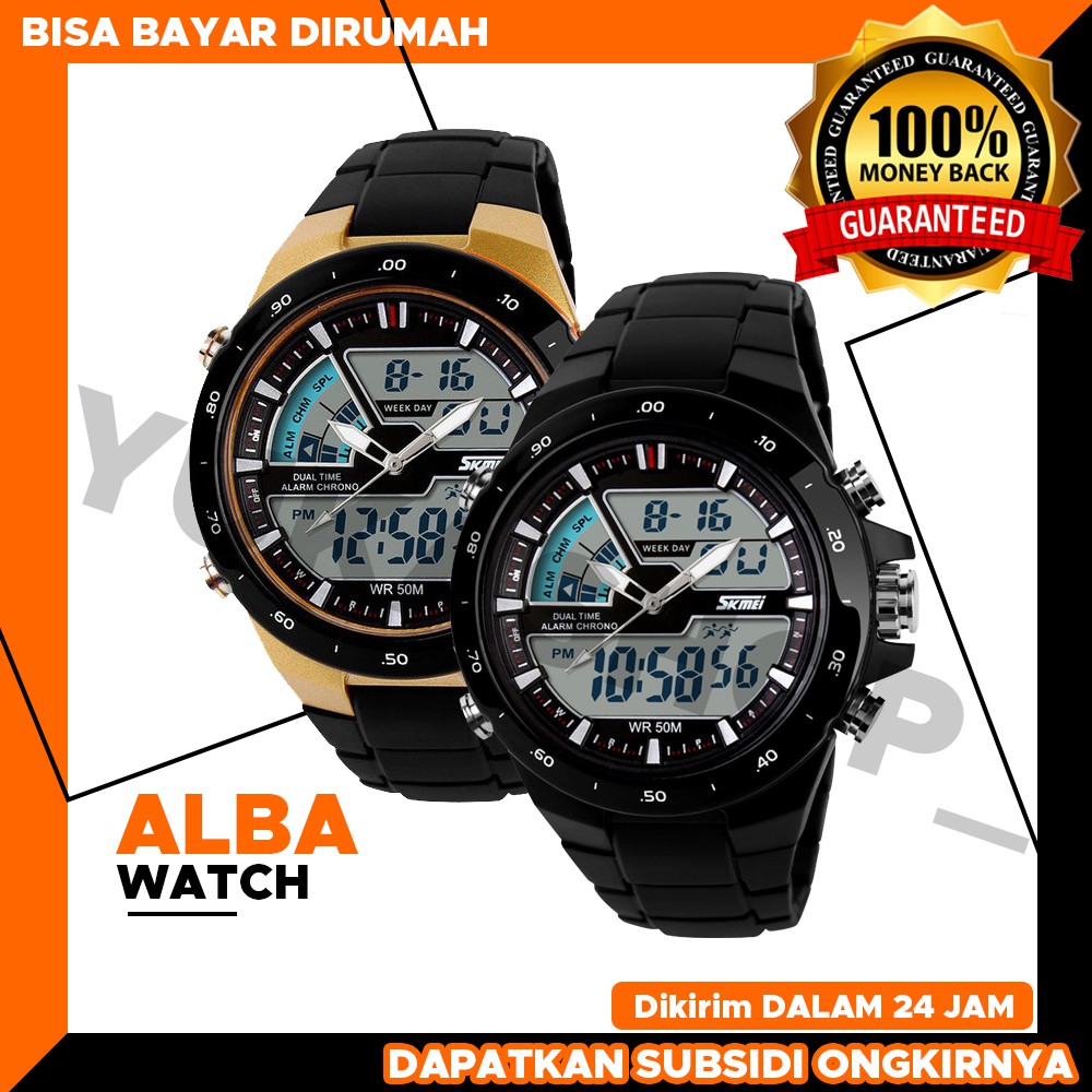 Jam Tangan Pria Original - SKMEI Pria - Anti Air - Alba Watch YK