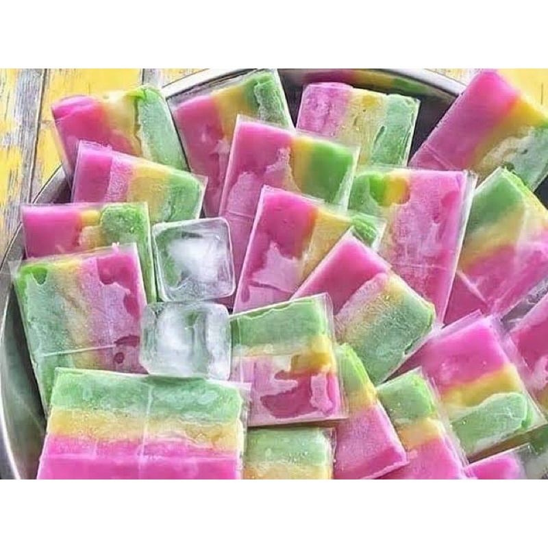

Es Gabus Pelangi/Es Jadoel Isi 8 Pcs