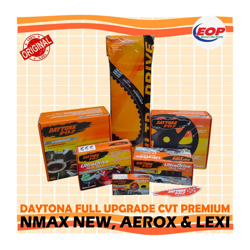 PAKET FULL UPGRADE CVT PREMIUM NMAX NEW AEROX LEXI DAYTONA