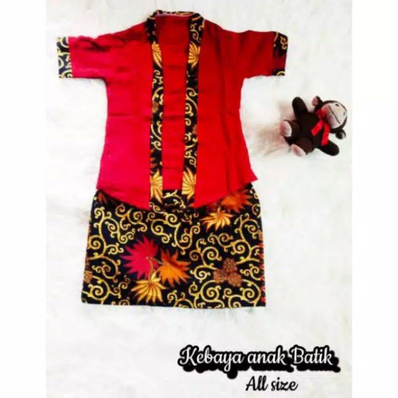 kutu baru anak / batik anak / kebaya anak / baju jadul anak