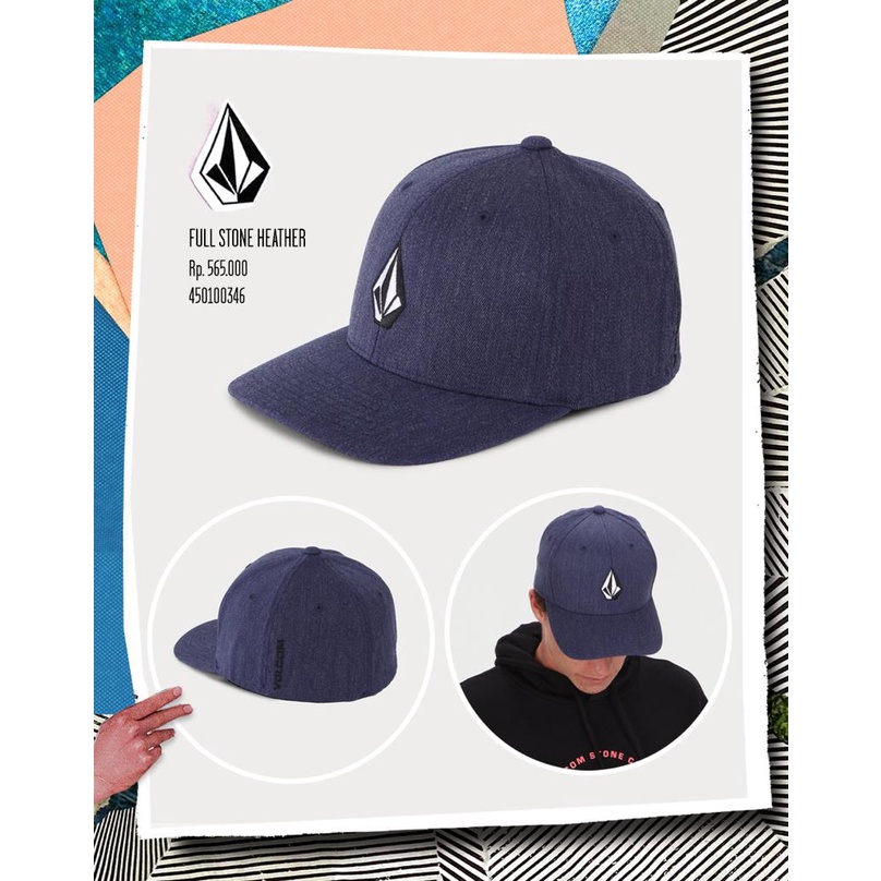 RAYSURF VOLCOM TOPI PRIA 450100346 ORIGINAL