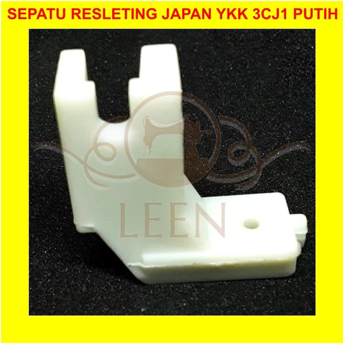 Sepatu Resleting Jepang YKK 3CJ1 Putih Mesin Jahit High Speed LEEN