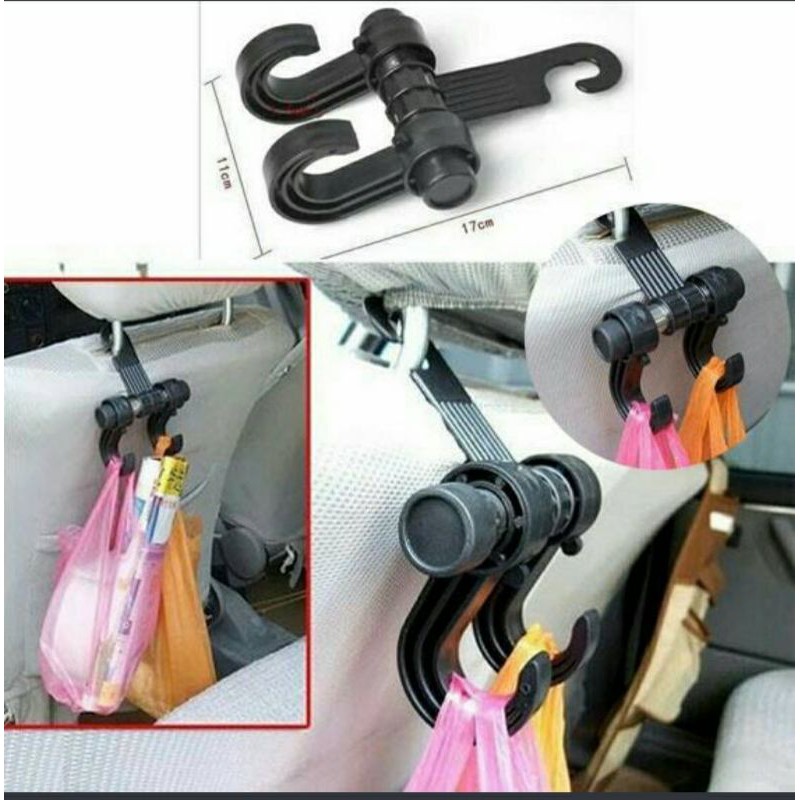 Hanger Mobil Murah Gantungan Mobil Serbaguna Gantungan Baju Barang Hook