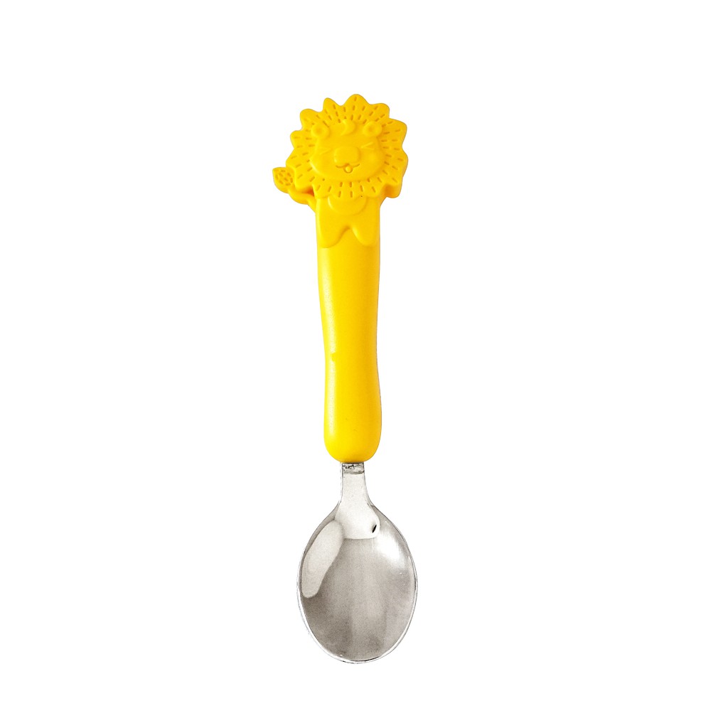 

Little Giant Stainless Steel Spoon with Silicone Handle Yellow