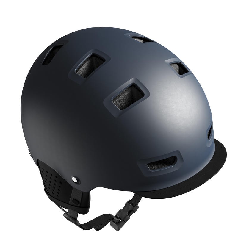 BTWIN 500 Helm City Bowl Sepeda Kota Sepeda Lipat