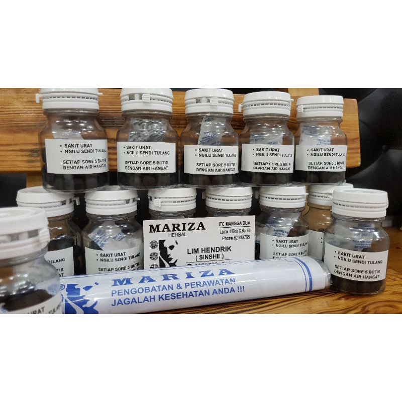Mariza herbal sakit urat, ngilu sendi tulang dan saraf kejepit