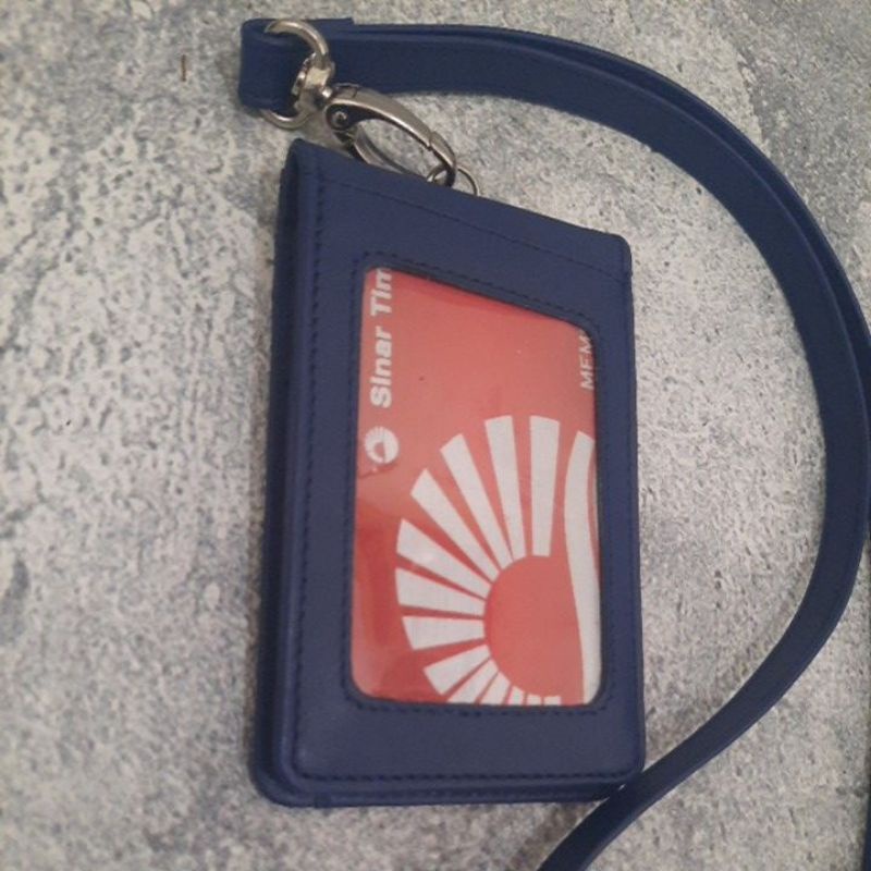 name tag / id card kulit sapi