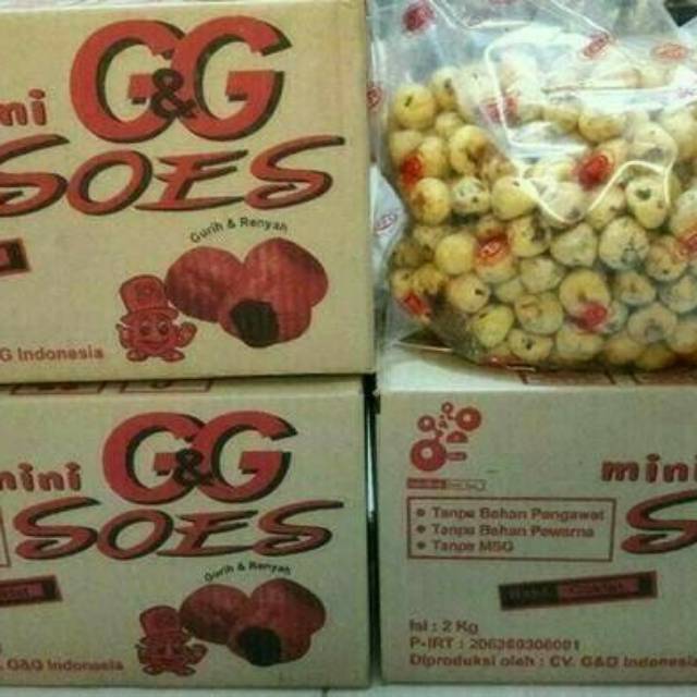 

Kue soes kering GG per dus