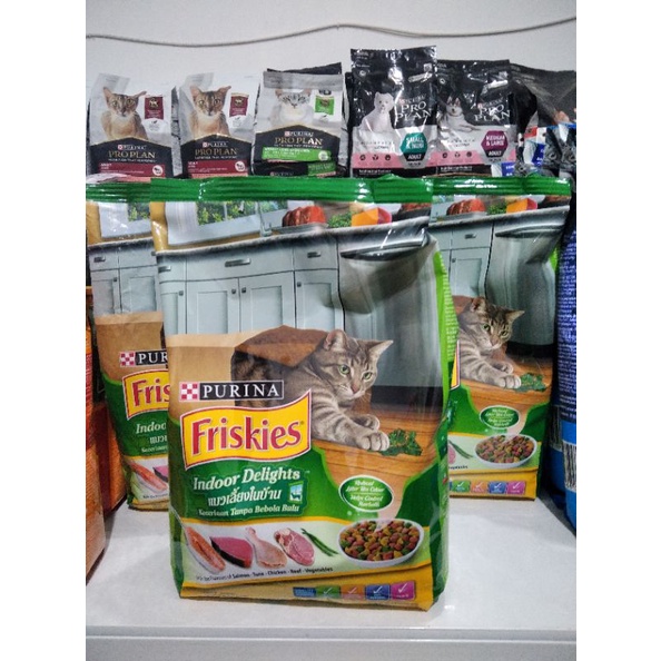 Makanan Kucing Friskies Dry Food 1,1kg-Indoor Delights