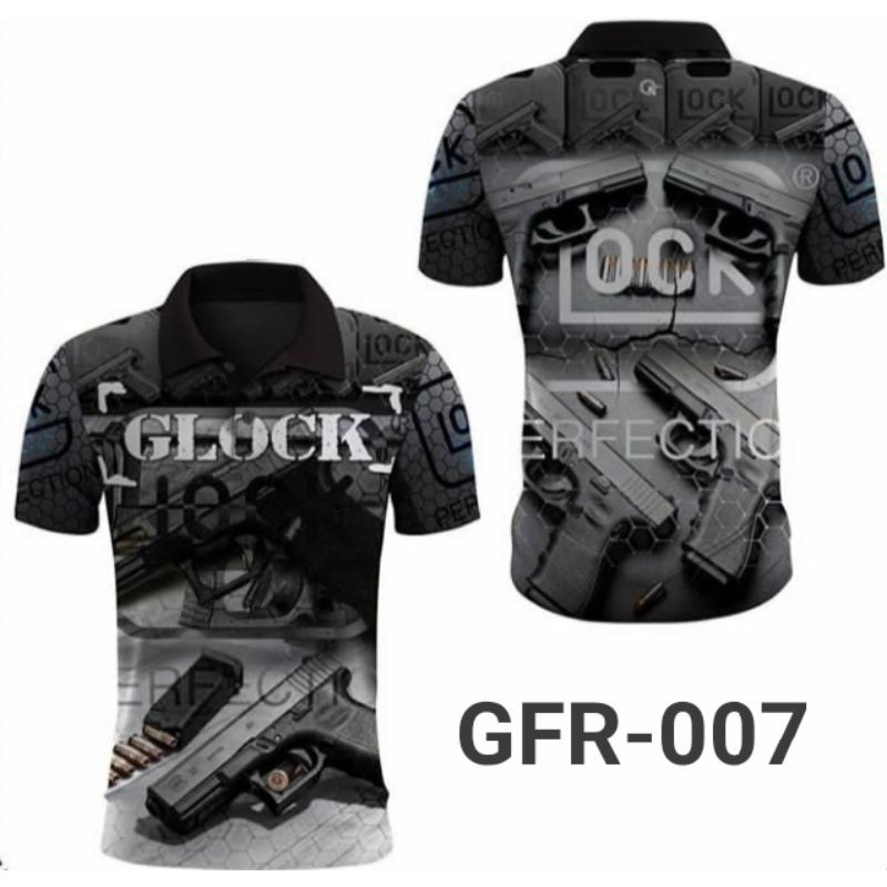 kaos polo drifit Glock