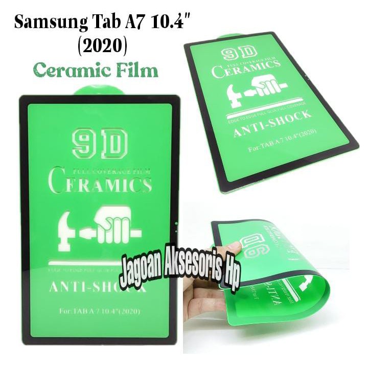 Tempered Glass CERAMIC Samsung Tab T505 T500 T590 T585 P580 Nano Ceramic Not Broken