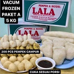 Pempek Lala 26 Ilir Palembang Isi 200pcs A [ Vakum Frozen ]  5 kg