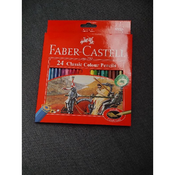 

Pensil warna Faber Castell 24