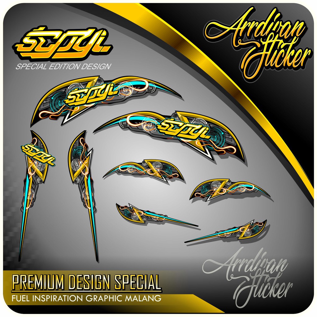 STRIPING SCOOPY KONTES / STRIPING SCOOPY BABYLOOK / STRIPING SCOOPY THAILOOK TERBARU