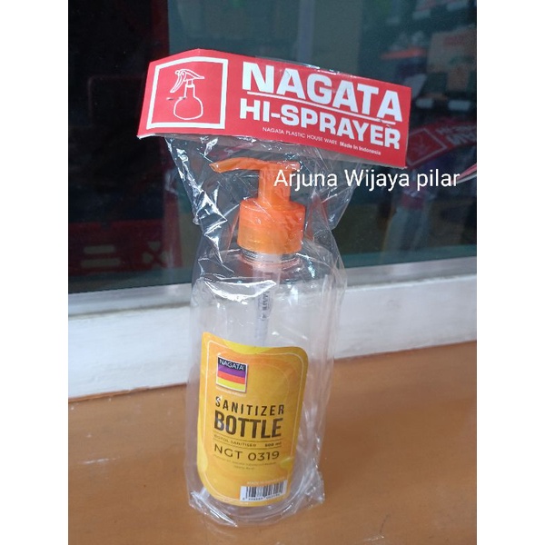 Botol Sanitizer uk 500 ml (0319) Nagata +Bubblewrap