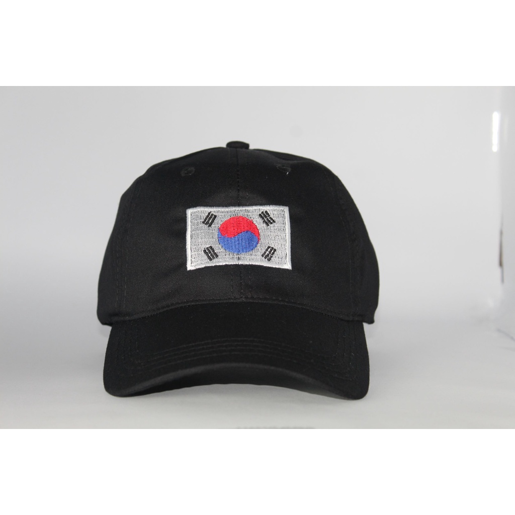 tOPI Baseball Termurah/Topi Korea/Topi bendera korea import/Topi bahan katun