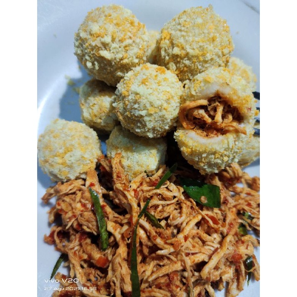 Cilok Crispy Isi Ayam pedas isi 20Biji