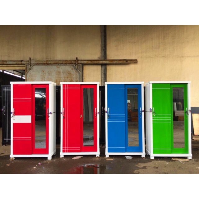 Lemari sliding 2 pintu
