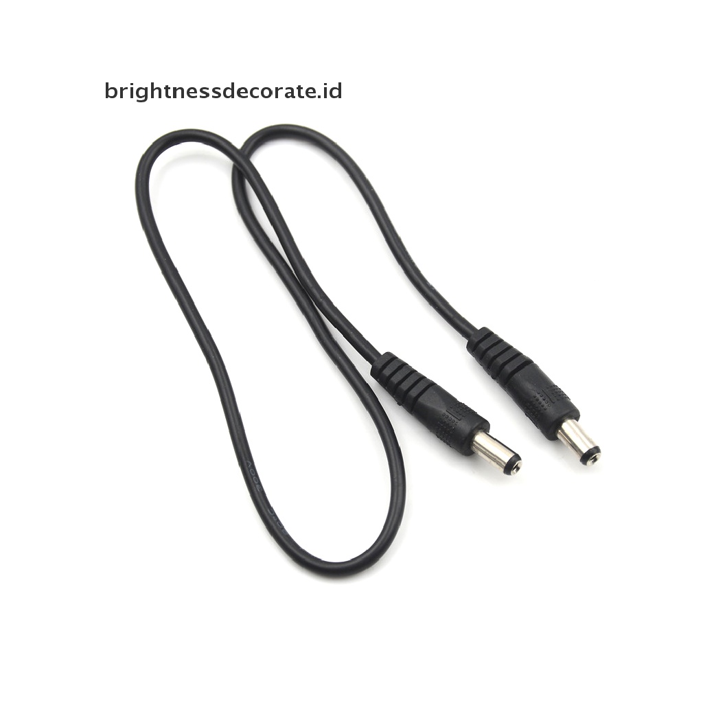 [birth] 5.5 x 2.1mm Male To 5.5 x 2.1mm Male DC Power Plug CCTV Adapter Connector Cable [ID]