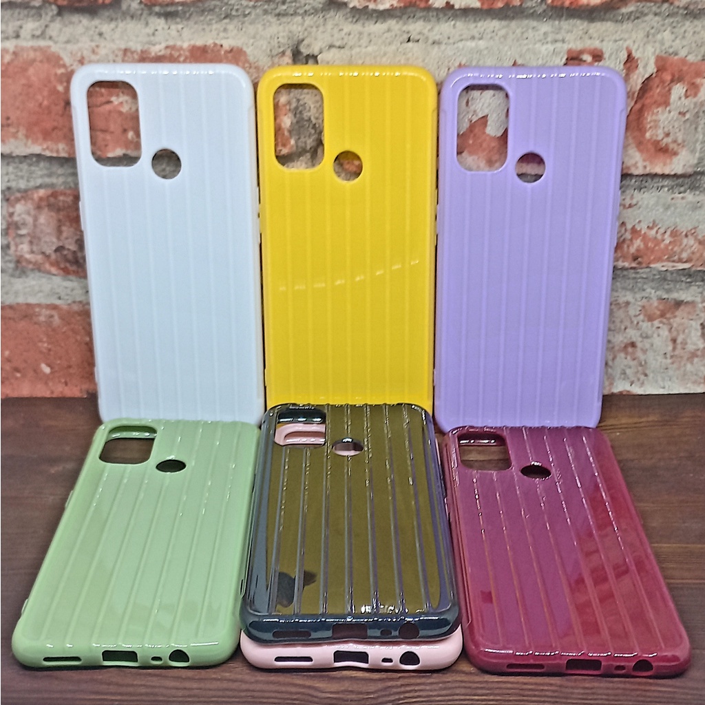 Softcase Oppo CPH2127 A53 2020 Basic Koper Trunk Case Glossy OppoA53 CPH 2127