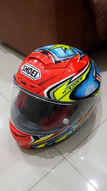 Shoei Clone shoei x14 include iridium red