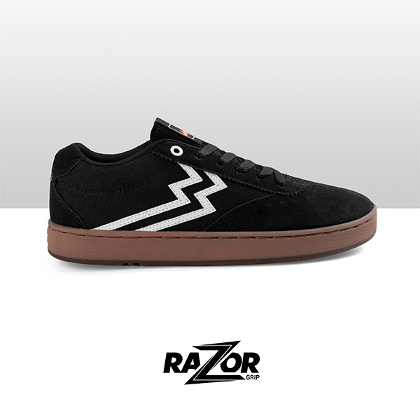 Geoff Max - Boston Black Gum | Shoes Cupsole | Sepatu | Sneakers | Sepatu Pria Wanita