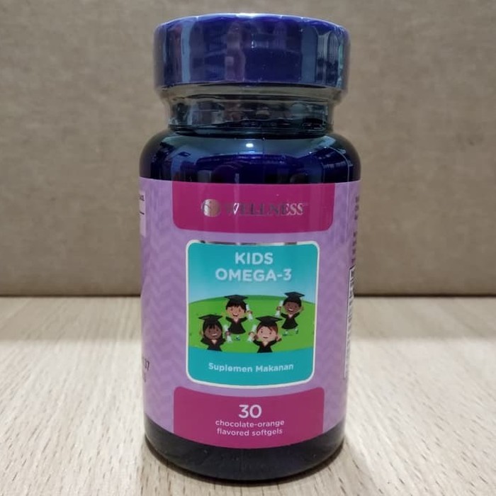 WELLNESS KIDS OMEGA3 30'S OMEGA 3 ANAK MINYAK IKAN ANAK DHA ANAK omg