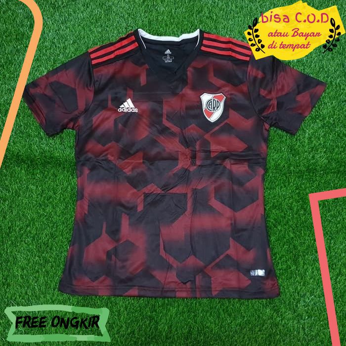 [COD]370 JERSEY BOLA BAJU KAOS OBLONG POLOS PRIA FUTSAL RIVER PLATE 3RD OFFICIAL GRADE ORI