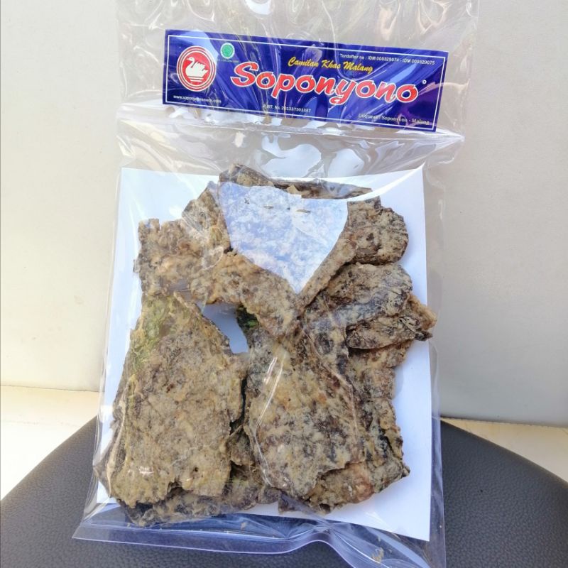 

Soponyono Keripik Paru 120gram