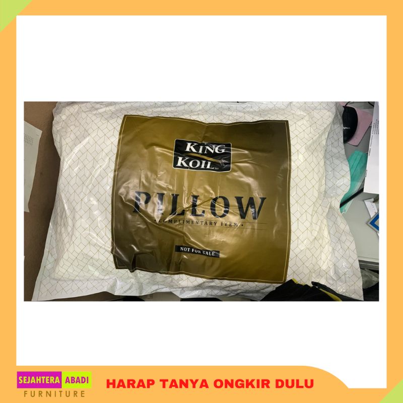 Bantal King Koil Hotel Hollow Fiber Original 100% kingkoil luxury pillow