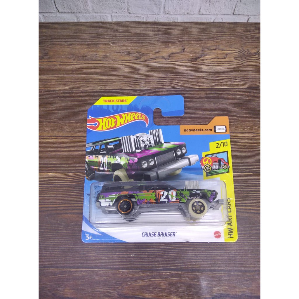 Hot Wheels Cruise Bruiser HW Art Cars 2/10 Short Card