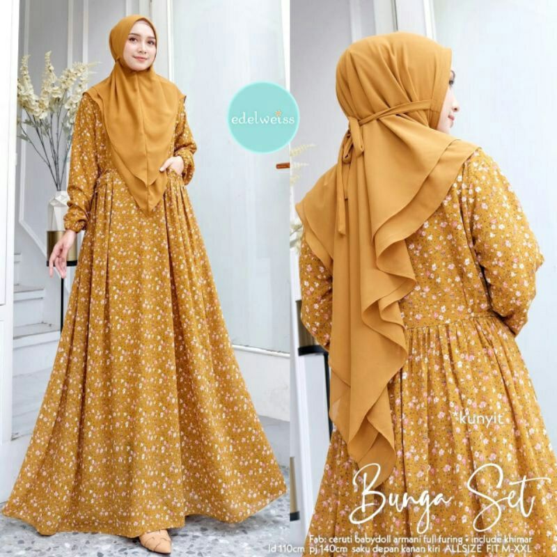 Bunga Set #1 #2 #3 Original Edelweiss