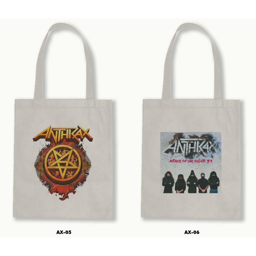 TOTE BAG BLACU - ANTHRAX