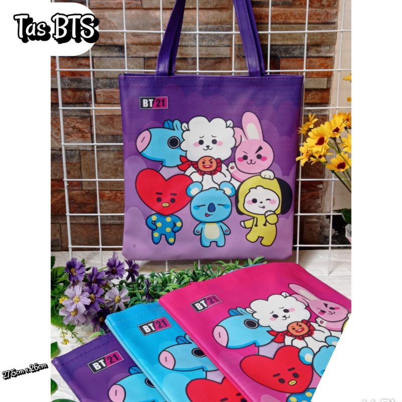 Tas anak BTS / Tas totebag BTS
