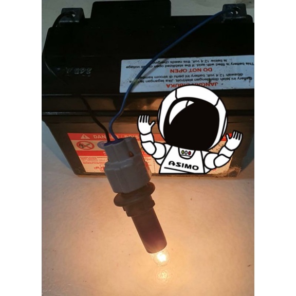 Soket socket konektor fiting lampu senja depan pin kabel 2 original koito toyota daihatsu avanza xen