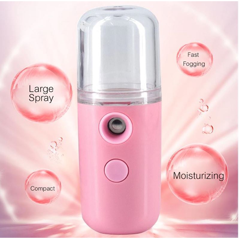 #LC-BeautyTools USB Nano Spray Mini Nano Facial Spray Face Streamer