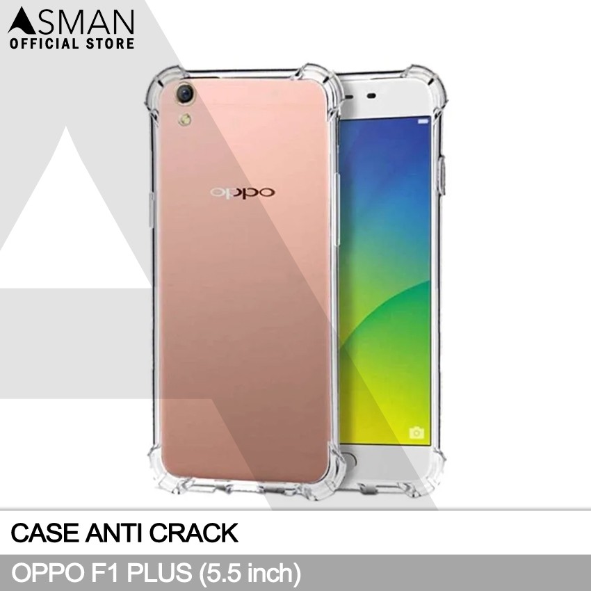 Anti Crack OPPO F1 Plus (5.5&quot;) | Soft Case Anti Bentur - Clear