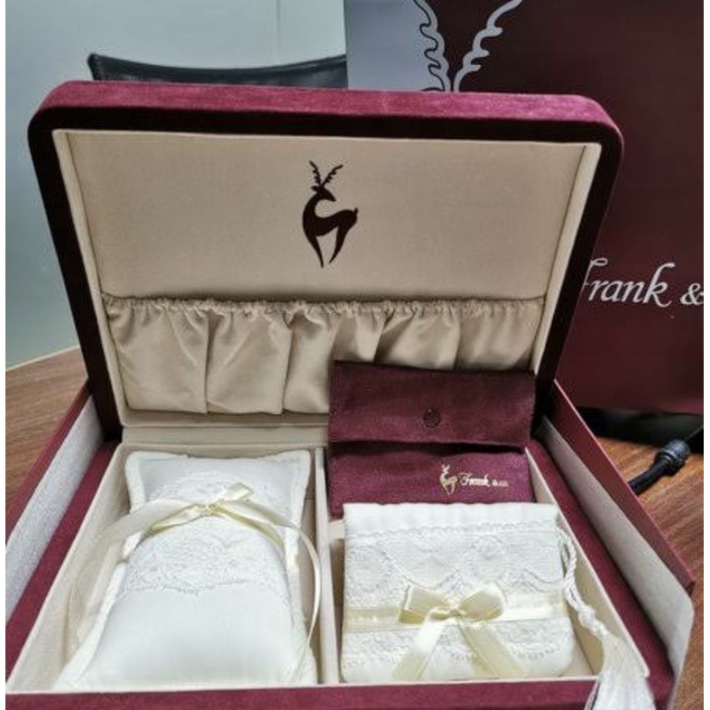 

Fullset box wedding Frank n co complite plus paperbag terbaru murah