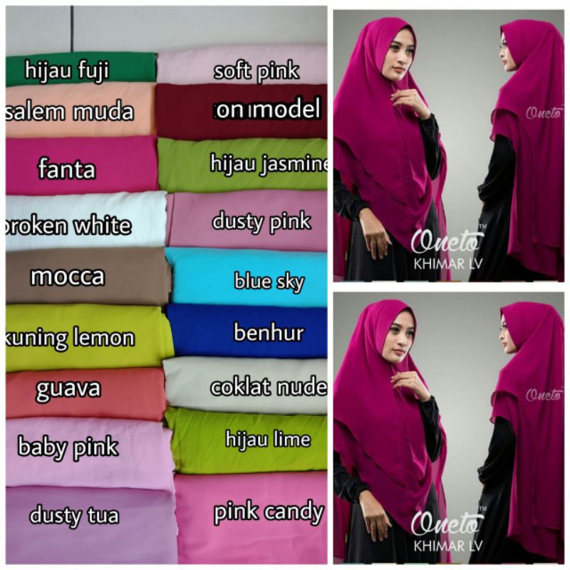 Khimar Layla By Rizqy Ananda (BERLABEL) ASLI