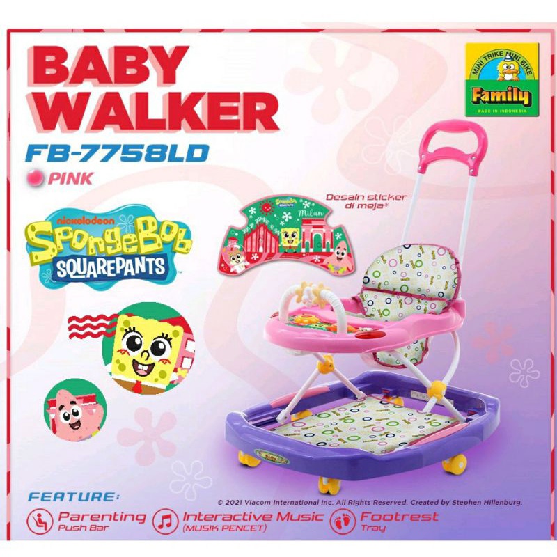 Baby walker family 7758ld