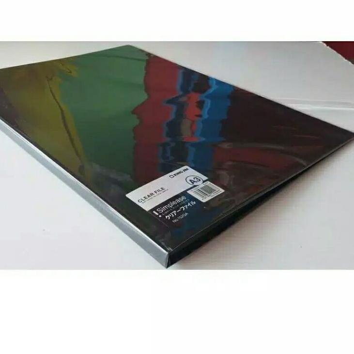 

[_06] Clear Holder A3 / Clear File Simplease A3 King Jim 152GA isi 20 Lembar TERBARU !