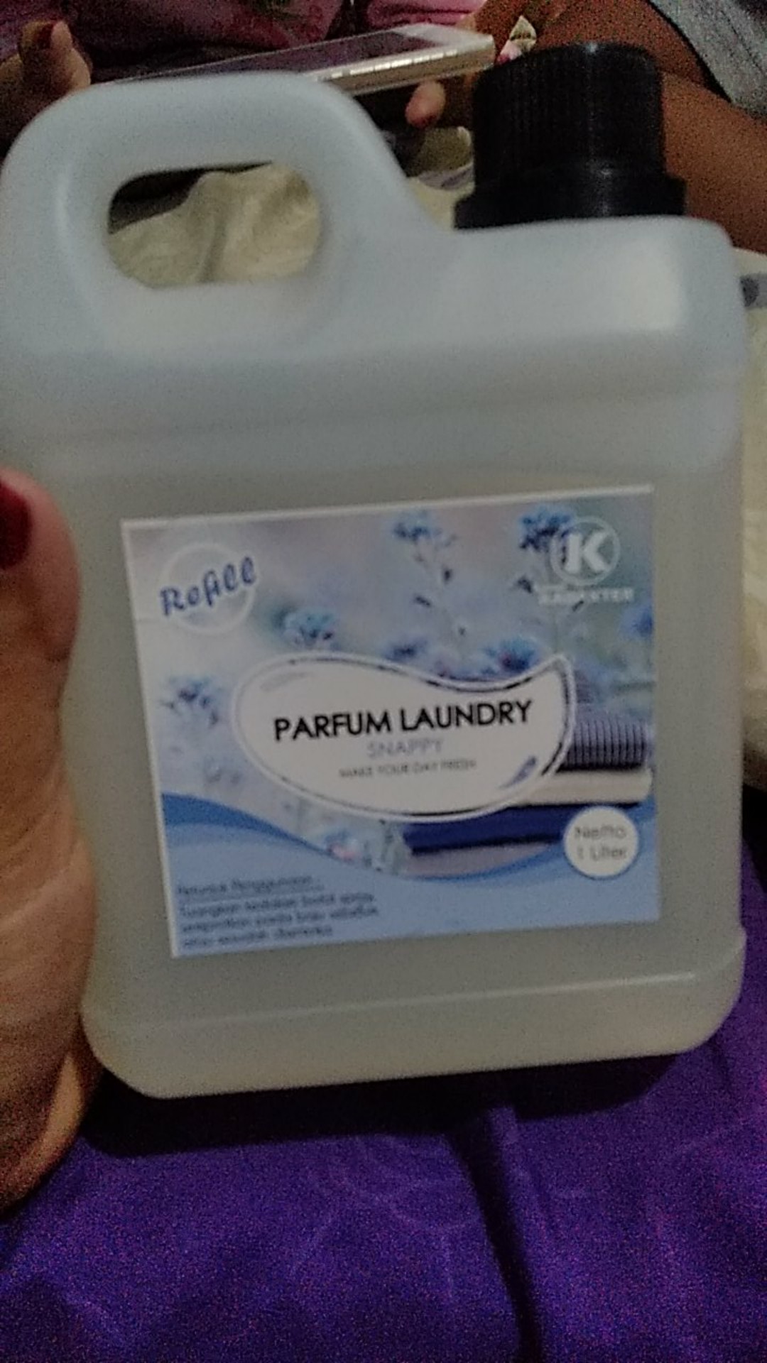 Bisa Cod | Snappy - Parfum Laundry / Pewangi Pakaian Snappy - 1 Liter
