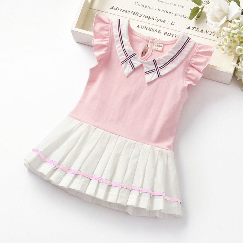 BARU! LIA025 - Dress Korea Bayi 0-3 tahun Perempuan Fashion Terlaris Baju Pesta Pergi Jalan