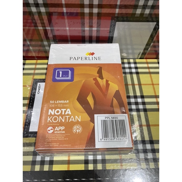 

Nota Kontan bon Paperline KECIL 1ply 2ply / 1 rangkap 2 rangkap isi (10pcs)