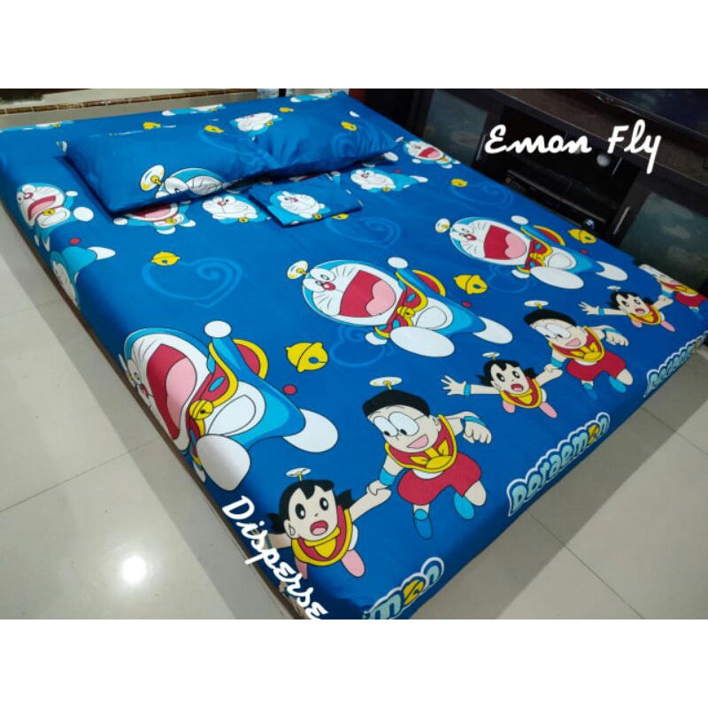 Sprei home made klaten DORAEMON FRIEND, STAND BY ME no 1,2&3 murah berkualitas/grosir sprei murah