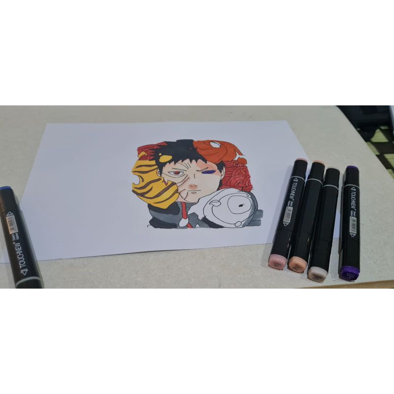 NARUTO ART BERWARNA
