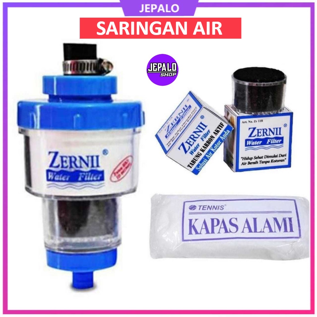 SARINGAN AIR FILTER ZERNII PENYARING AIR KARBON KAPAS ZERNI WATER FILTER ZERNI