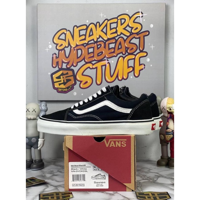 Vans Oldskool Black White / Vans Old Skool Black White Premium