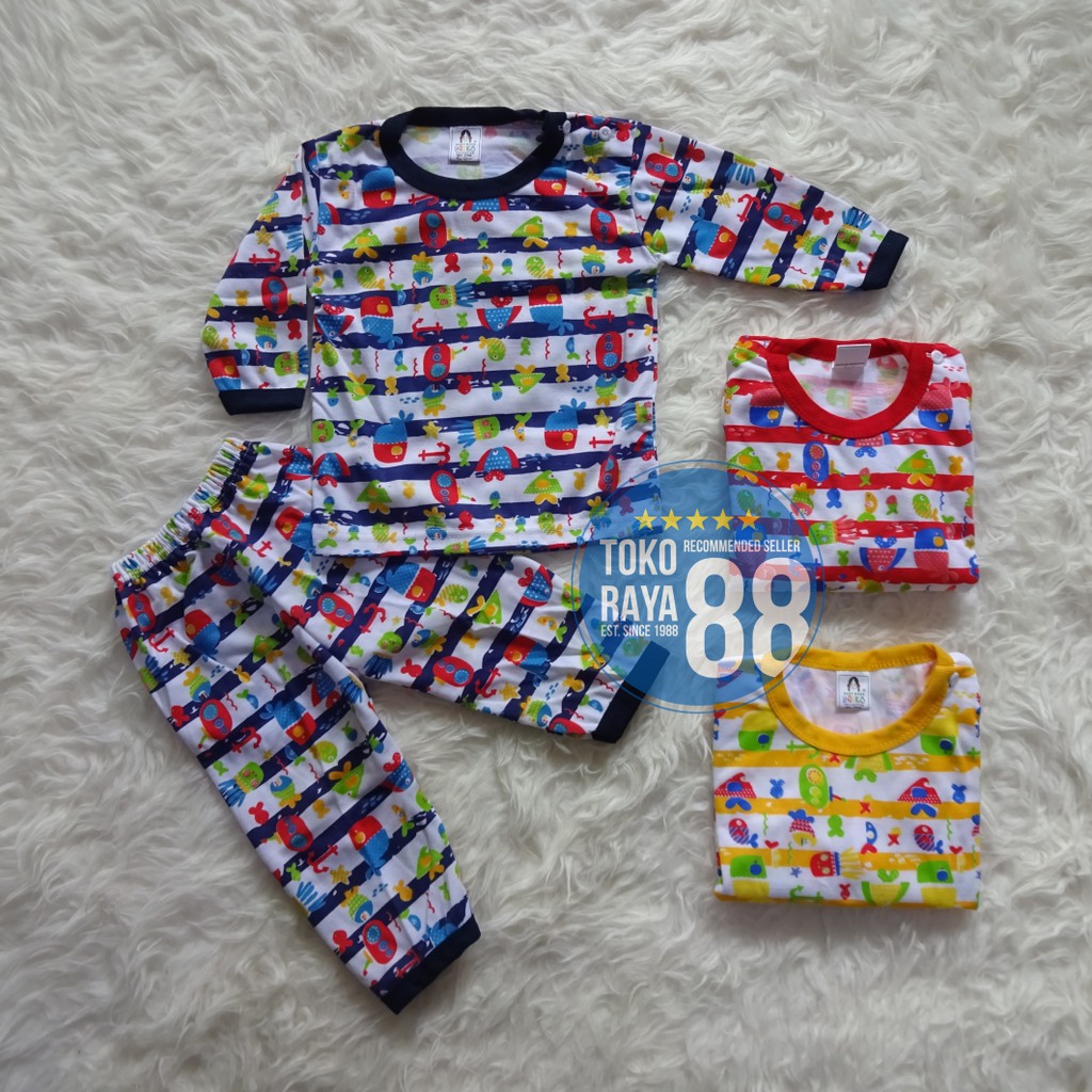  SPY YK23 Setelan Baju  Bayi  3  18 Bulan Kaos Anak  Lengan 