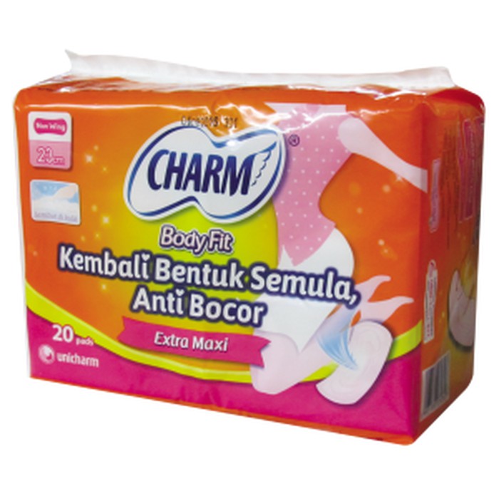 Charm Body Fit Extra Maxi Non Wing isi 20 pad